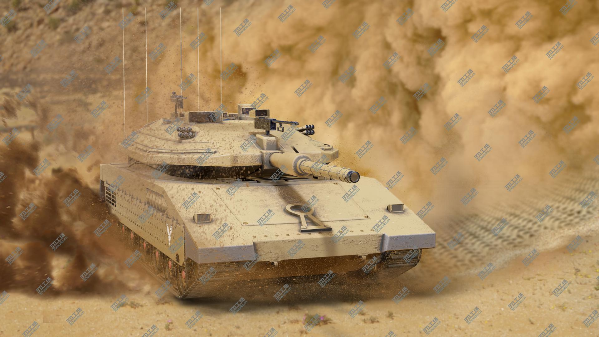 images/goods_img/202104021/3D Merkava Mark IV Main Battle Tank model/3.jpg